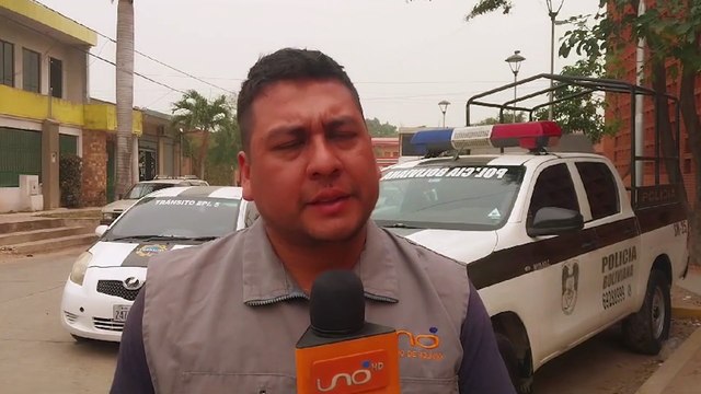 Tránsito citó a los padres de los menores que colocaron una cuerda y provocaron un accidente