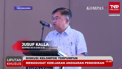 Kritisi Nadiem Makarim, Jusuf Kalla: Tak Pernah ke Daerah, Jarang ke Kantor