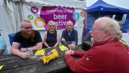 The Beer Festival came to Bridgnorth Severn Valley Railway.