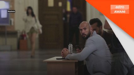 Pemerdagangan manusia: Andrew Tate tunggu keputusan mahkamah rayuan