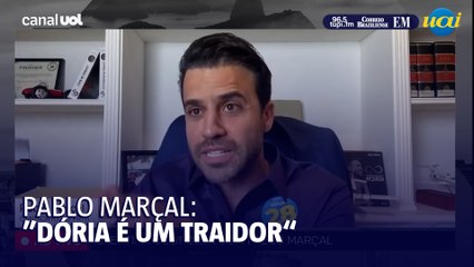 Pablo Marçal chama João Dória de 'traidor' durante entrevista 📢