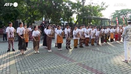 Papa: l'incontro con i membri della Chiesa indonesiana a Giakarta