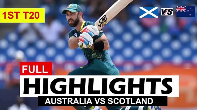 AUSTRALIA VS SCOTLAND FULL HIGHLIGHTS 1ST T20 MATCH 2024 | AUS VS SCOT #cricket #match #cricketmatch #ausvsscot #australlia #scotland #t20 #travishead #maxwell #icc #internationalcricket