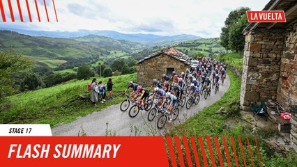 La Vuelta 2024 Stage 17 Highlights in Just 1 Minute 🚴‍♂️