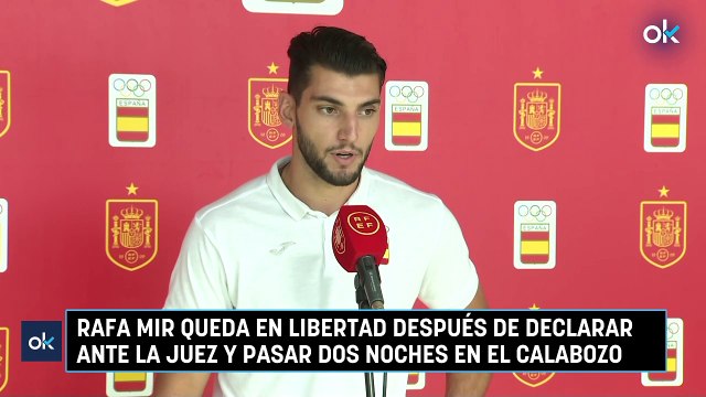 Rafa Mir queda en libertad después de declarar ante la juez y pasar dos noches en el calabozo