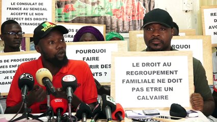 « Ay dëmm lañ… » Guy Marius Sagna et le Frapp très furieux contre l'ambassade de France et VFS