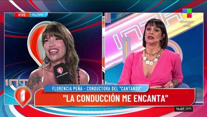  FLOR PEÑA EN VIVO, flamante conductora del "Cantando 2024"