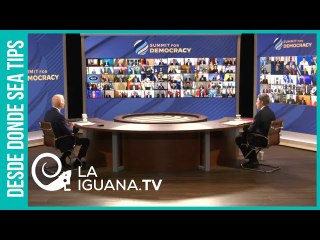 Reunión de títeres: Guaidó y otros "demócratas" participaron en la Cumbre por la Democracia de EEUU