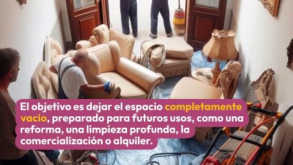 Vaciado de Pisos en L 'Ametlla del Vallès de Enseres y Muebles en Unas Horas - JustClean