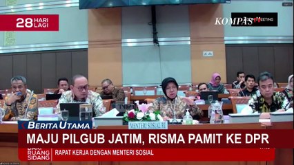 Maju Pilkada Jatim, Mensos Tri Rismaharini Pamit ke DPR