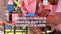 Destino de festa mais popular da Hungria pode deixar de ter alojamentos locais Airbnb