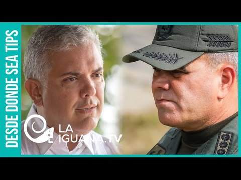 Padrino López lo paró en seco: Iván Duque culpa a Venezuela de la violencia en Colombia