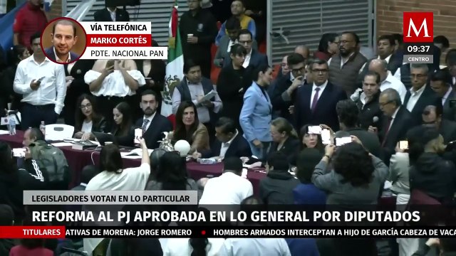 AMLO quiere desperecer todos los órganos de control constitucional : Marko Cortés