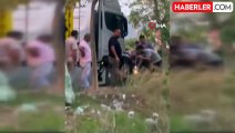 Cadde ortasında ağzına silah dayayan şahıs polis tarafından etkisiz hale getirildi