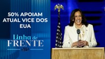 Pesquisa indica que Kamala é favorita da geração Z | LINHA DE FRENTE