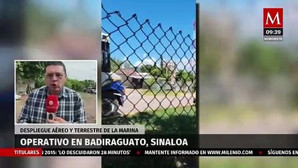 Se reportan dos personas sin vida tras intenso operativo en Badiraguato, Sinaloa