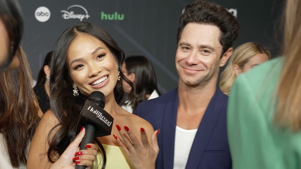 Jenn Tran "Sprinting" to the Airport for 'Dancing With the Stars' Cast Announcement Following Explosive 'Bachelorette' Season Finale | THR Video