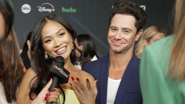 Jenn Tran Sprinting to the Airport for 'Dancing With the Stars' Cast Announcement Following Explosive 'Bachelorette' Season Finale | THR Video