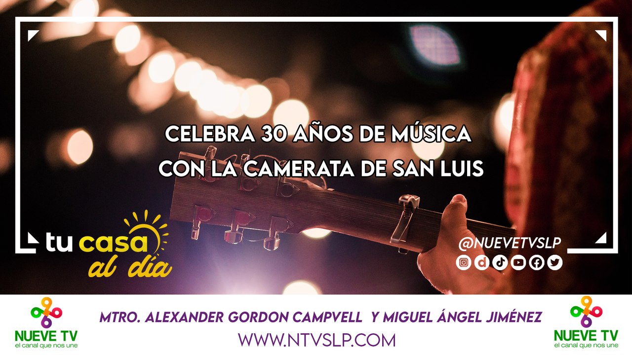 Celebra 30 Años de Música con la Camerata de San Luis