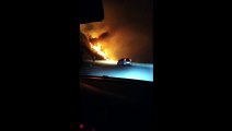 Vasto incendio fra Erice e Valderice