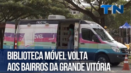 Biblioteca móvel volta aos bairros da Grande Vitória