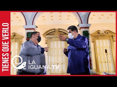 Cantando y rimando: Así se saludaron Maelo Ruiz y Nicolás Maduro en Miraflores