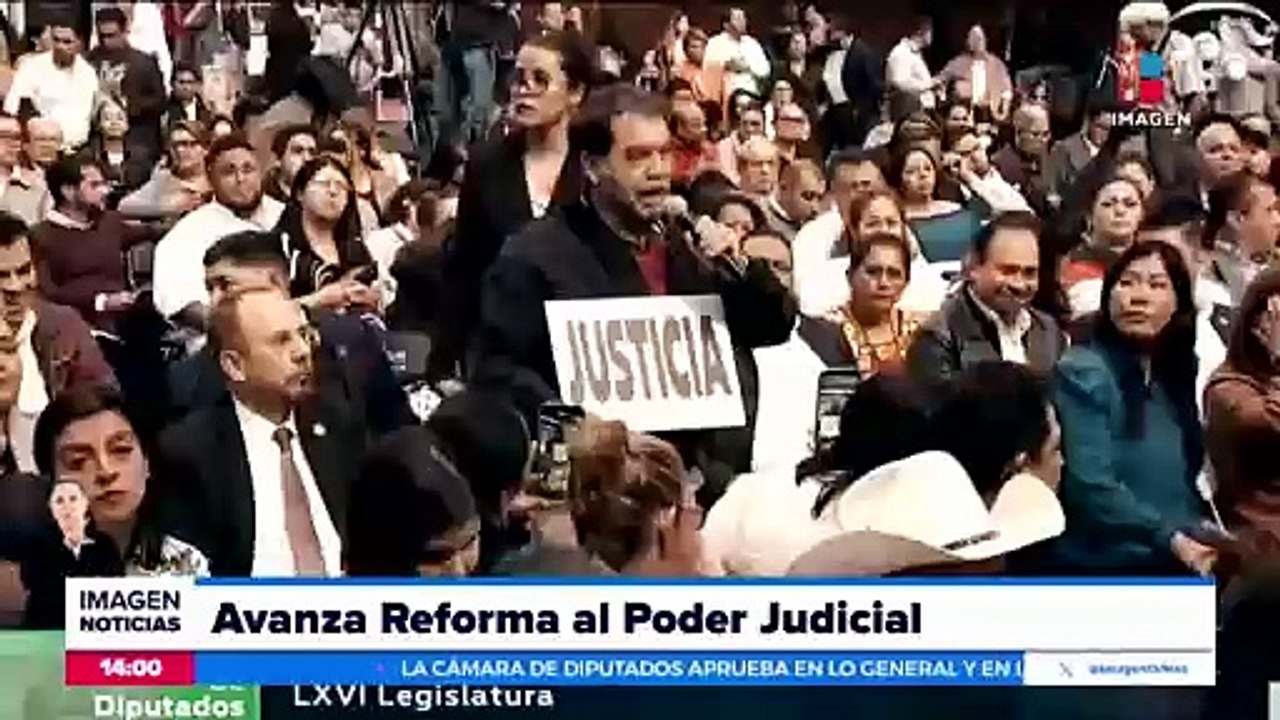 Diputados de Morena y aliados aprueban la reforma al Poder Judicial