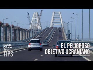 La respuesta rusa sería contundente: ¿Ucrania planea bombardear el puente de Crimea?