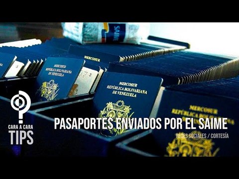 Datos que le interesan: Esta cantidad de pasaportes envía el Saime a los venezolanos