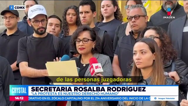 Realizan protestas por la reforma al Poder Judicial en la Suprema Corte