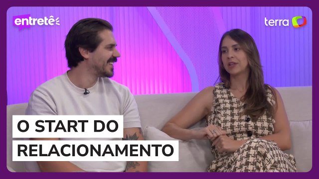 Evelin Camargo contou como começou o namoro com Léo Bagarolo