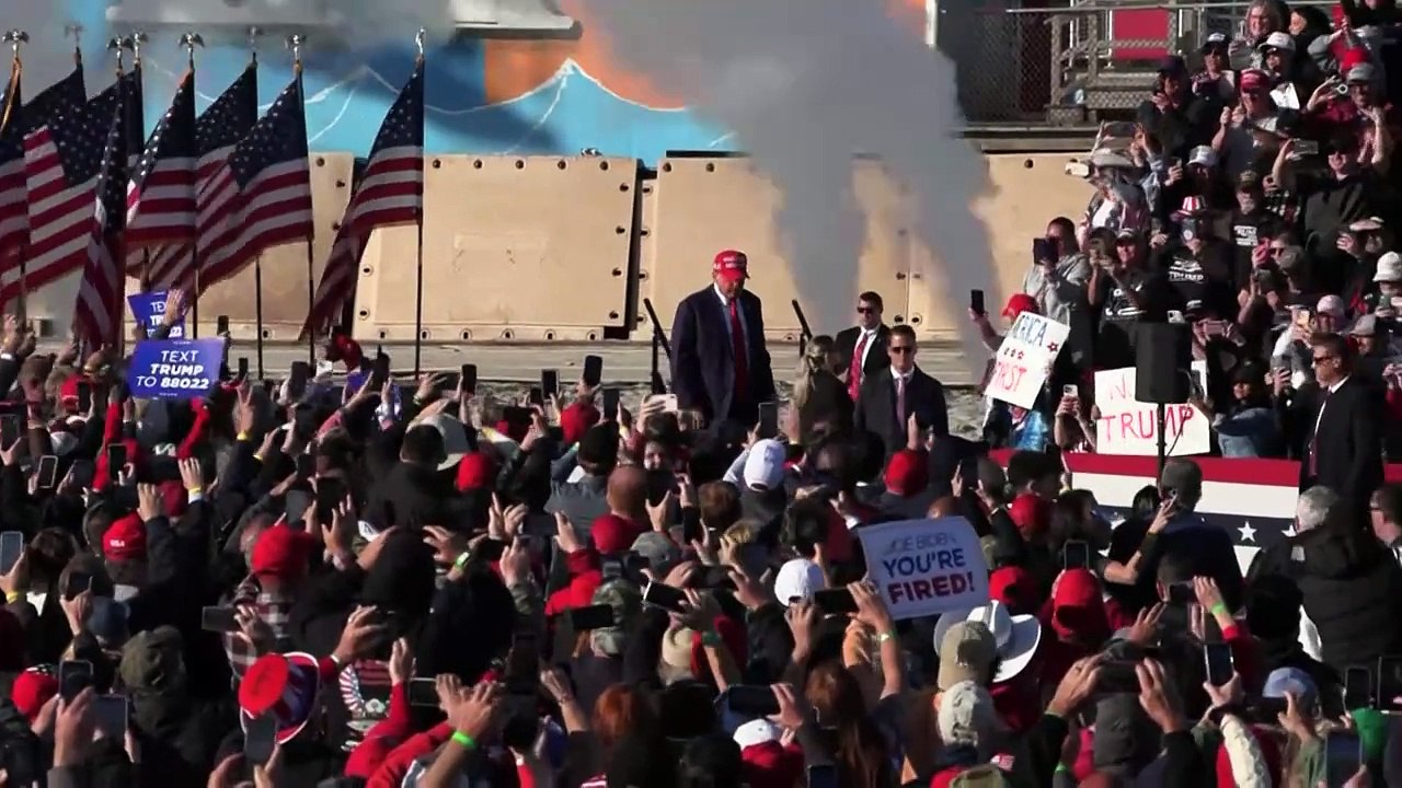 Trump e Kamala estão ombro a ombro em três estados-chave