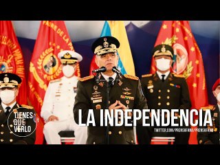 "Hemos reconquistado la Independencia": Padrino López