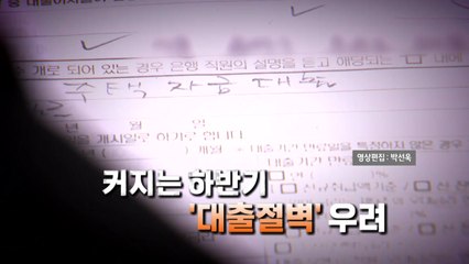 [영상] 커지는 하반기 '대출절벽' 우려 / YTN