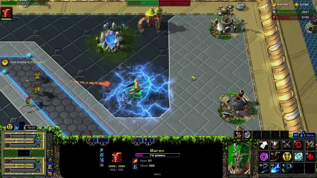 StarCraft 2 [Hero Line Wars Starlight] УРА! Я ПОБЕДИЛ @ParaToxic `a, А НЕТ, ЧТАаа...