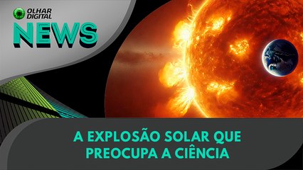 A explosão solar que preocupa a ciência | 04/09/2024 | #OlharDigital (4)
