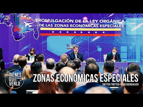 Nueva fase económica: Maduro firmó la Ley de Zonas Económicas Especiales