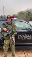 Homem que invadiu escola morre em confronto com o BPFron em Querência do Norte