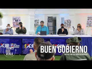 “Ahora con el 1x10 del buen gobierno, cayendo y corriendo junto al pueblo”: Presidente Maduro