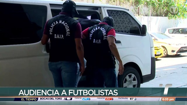 Desarrollan audiencia de garantías contra futbolistas aprehendidos en la Operación Garra