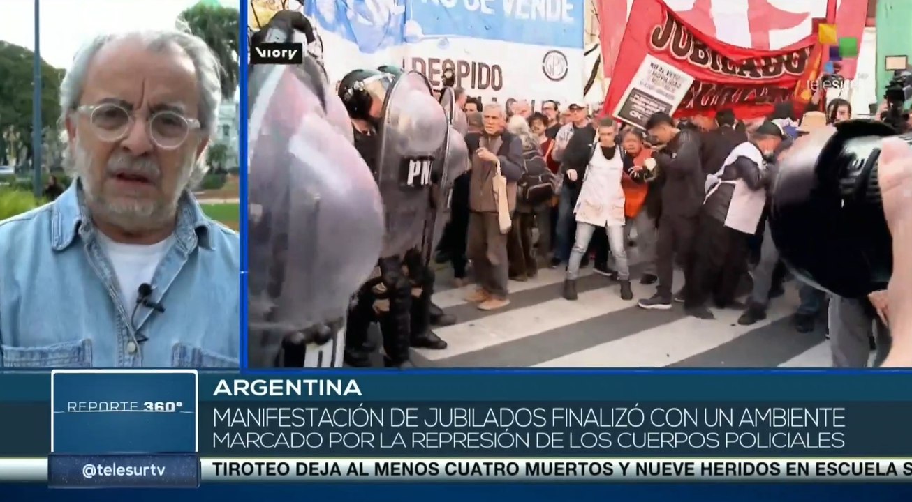 Culminan manifestaciones por exigencia de aumento salarial en Argentina