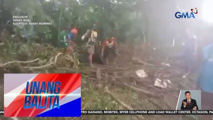 Bangkay ng babaeng natangay ng baha nitong Lunes, nakitang nakabaon sa putik | Unang Balita