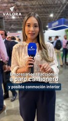 Empresarios en Colombia reaccionan a paro camionero