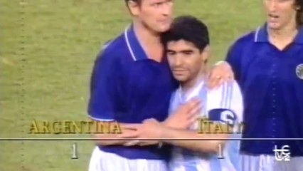 Argentina vs Italy 1-1 ( 4-3 ) All Goals & Highlights ( 1990 World Cup )