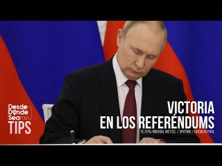 Putin firma decretos que reconocen la independencia de Jersón y Zaporiyia