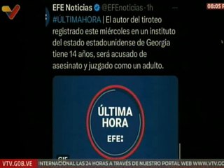 Canciller Yván Gil: En EE. UU. juzgan menores de edad como adultos