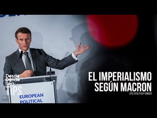 Macron sorprende a todos dando lecciones sobre el imperialismo de... ¿Rusia?