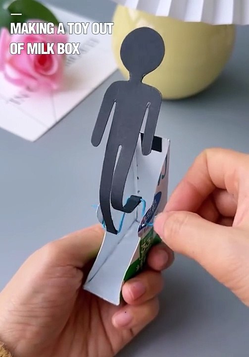 Making a Toy out of Milk Box