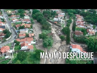 Así amaneció en El Castaño: Nuevas imágenes muestran la tragedia desde un helicóptero