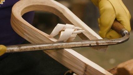 How Native American Lacrosse Sticks Are Carved From Hickory Wood
